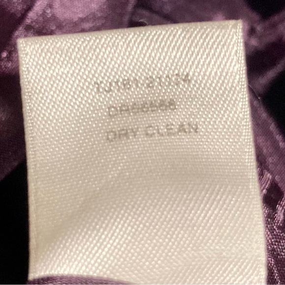 Pendleton 100% Virgin Wool Sleeveless Sheath Dress Purple Sz 8 Made in USA 2000s - Picture 16 of 16